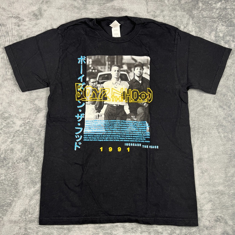 Gildan Hammer T Shirt Mens Medium Black Boyz N The Hood Graphic Print Streetwear